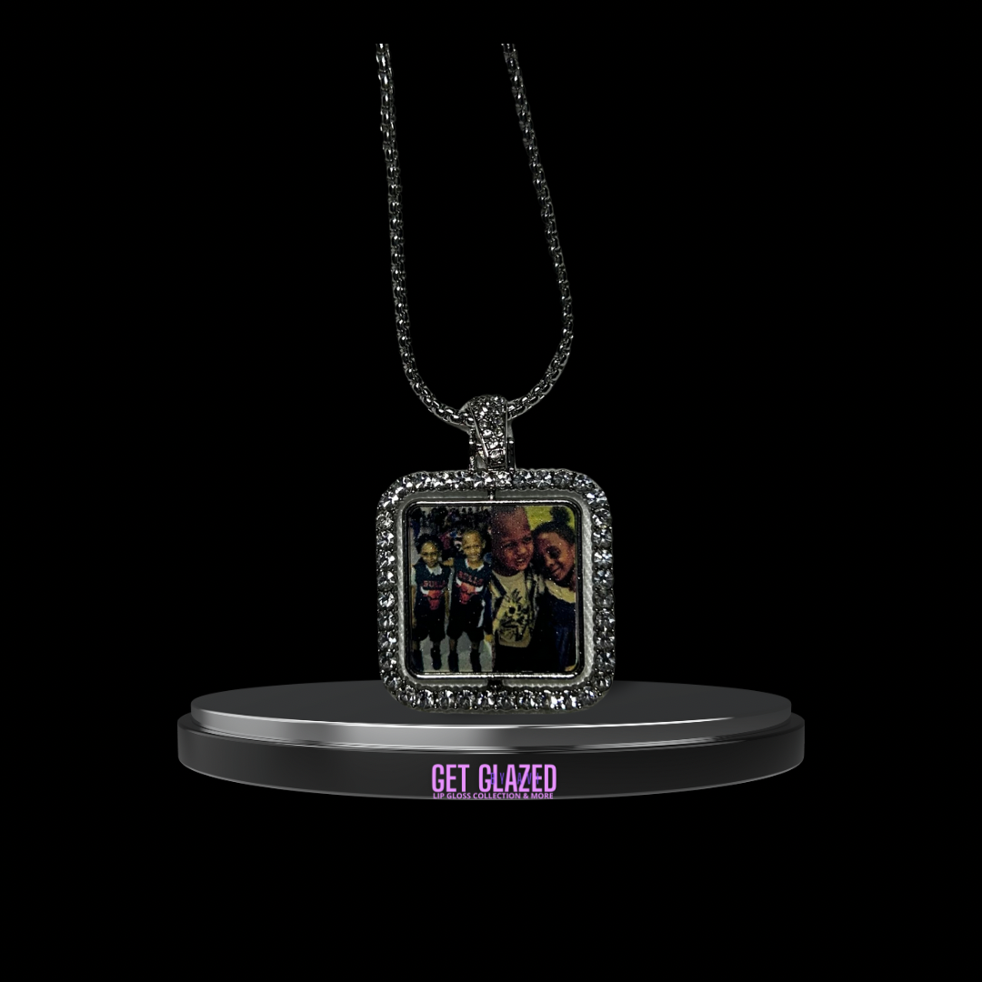 DOUBLE-SIDED SQUARE PENDANT